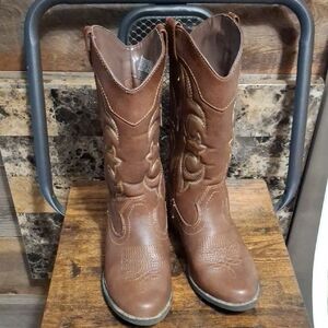 Cat & Jack Brown Girls Boots A